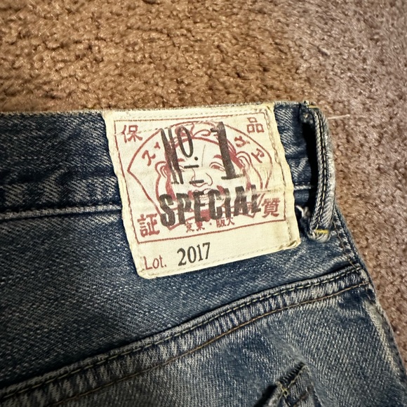 Evisu Jeans, carrot fit, 34x34 - Picture 5 of 7